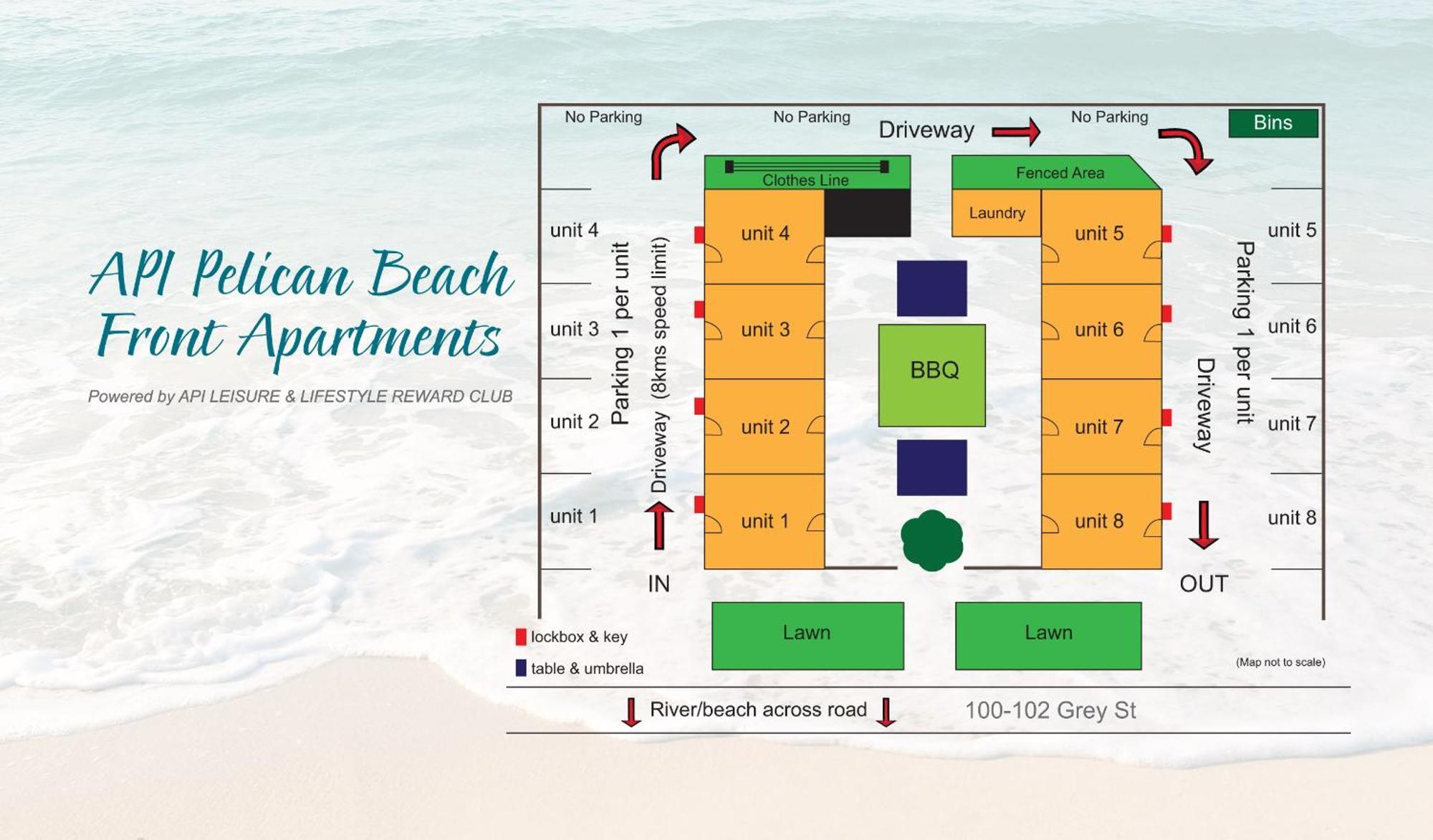 Api Pelican Beach Front Apartments Kalbarri Kültér fotó